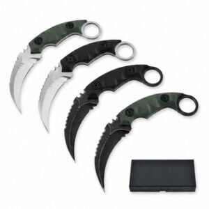 Karambit-Messer Shadow Kleines Klauenmesser Klauenmesser Selbstverteidigungsmesser Machete
