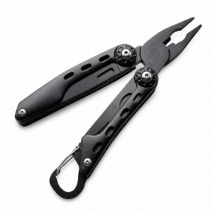 Tragbare Multitool-Messerzange, Stahl-Klappzange, Messer, Outdoor-Multifunktionszange