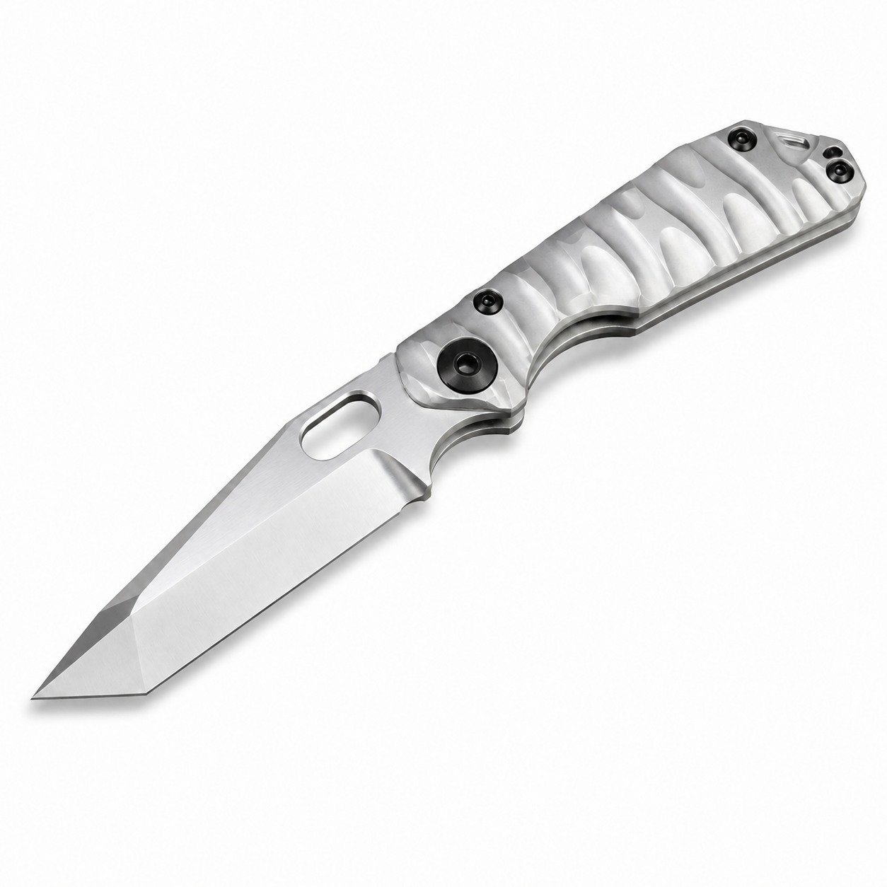 49252-main-white-clean Das Pioneer SMF M390 SF Express Klappmesser mit Griff aus Titanlegierung