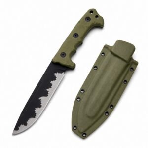 Miller Brothers M33 Messer mit feststehender Klinge und integriertem Kiel