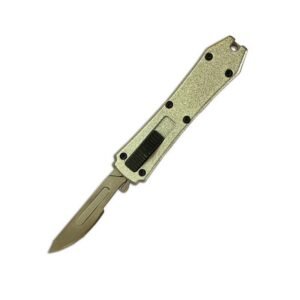 Skalpell-Allzweckmesser mit 10-Klingen-Messer, silberner Kastenschneider